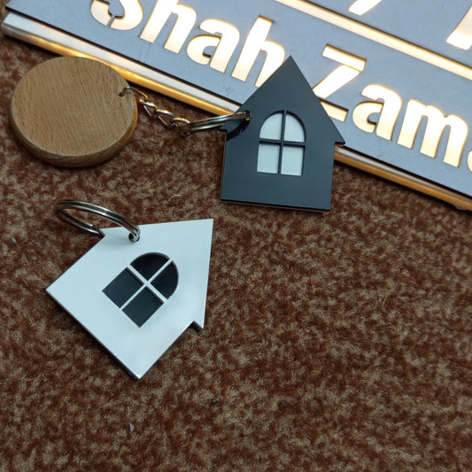 Hut Shaped Keychain