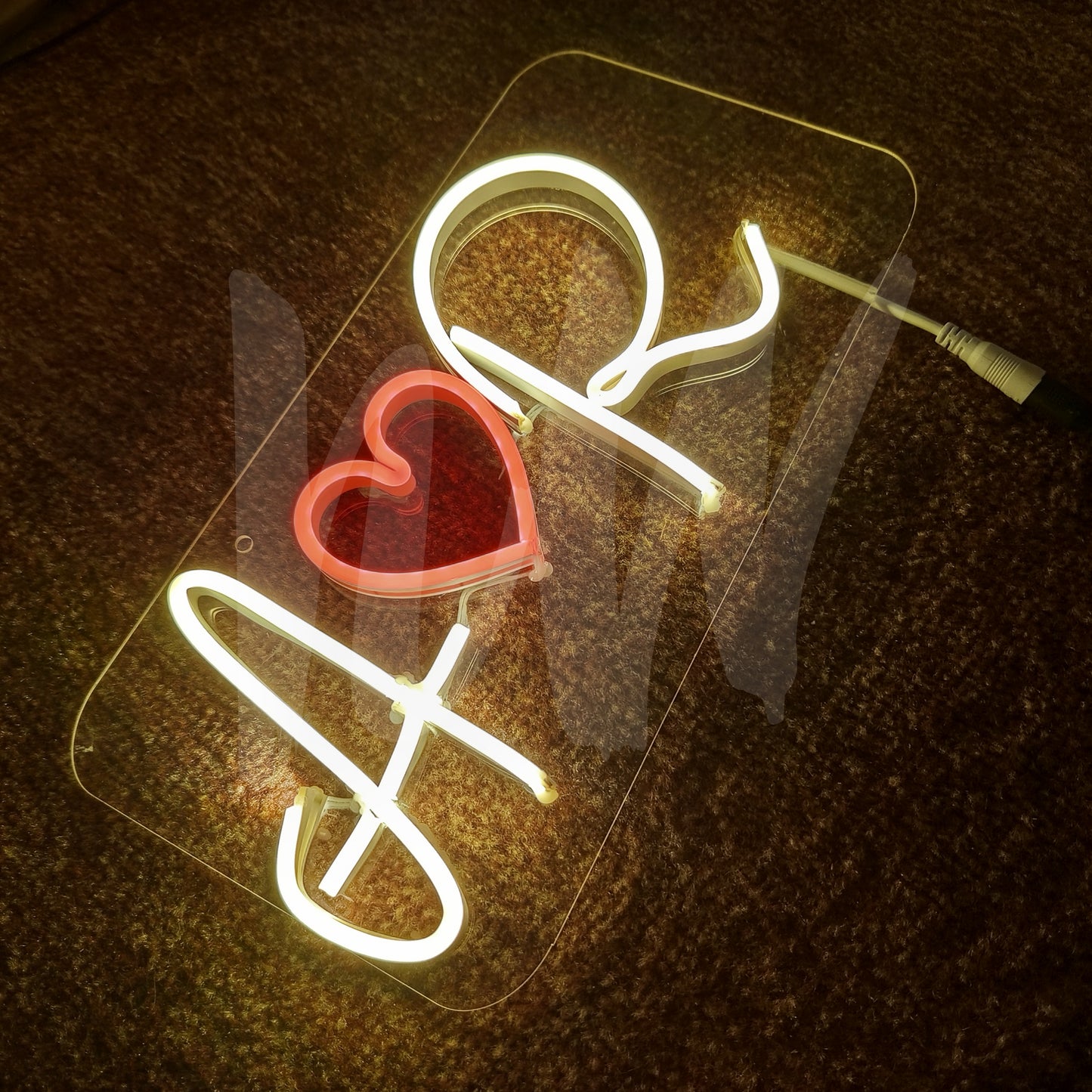 Single Name Couple Initials Custom Neon Sign | Letters limit 1-6 | Under 1499
